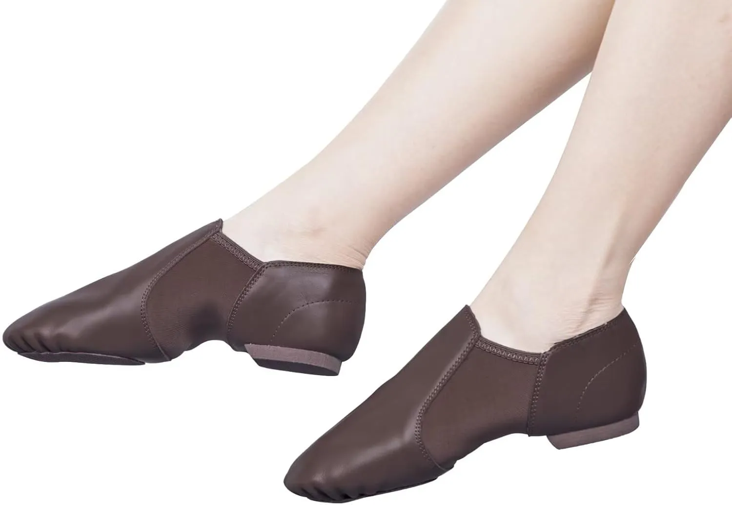 100% Cowhide Leather Dance Jazz Shoes for Women/Men