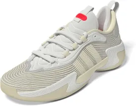 adidas Women's Exhibit Select 2.0 Pro Basketball Sneaker, Cream White/Cream White/Lucid Red, 8