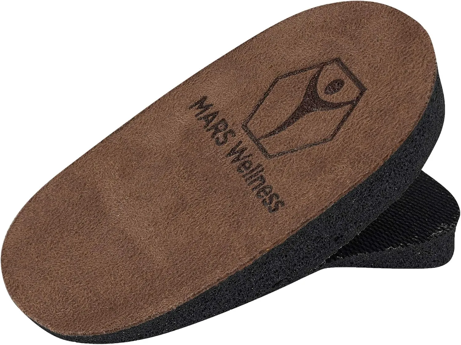 Adjustable 1 Inch Orthopedic Heel Lift for Heel Pain and Leg Length Discrepancies - Large - 1 Heel Lift