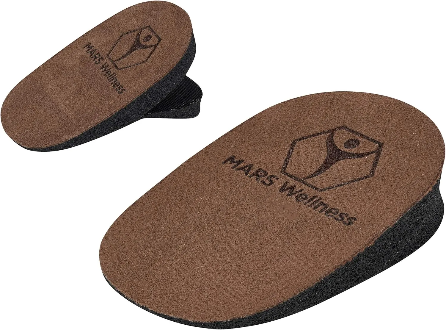 Adjustable 1 Inch Orthopedic Heel Lift for Heel Pain and Leg Length Discrepancies - Large - 1 Heel Lift