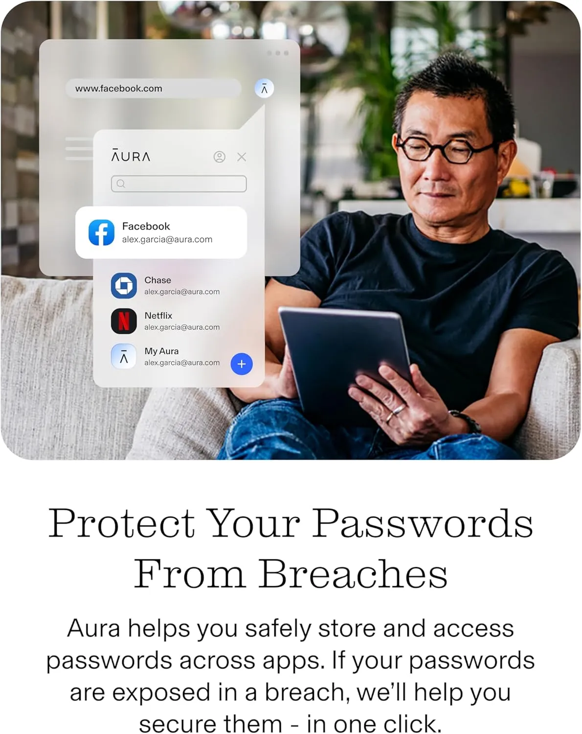 Aura Antivirus | Internet Security | 10 Devices | Includes VPN, Password Manager, Breach Alerts, Anti-Track, Dark Web Monitoring | Antivirus Plan, 1 Year Prepaid Subscription [PC/Mac Online Code]