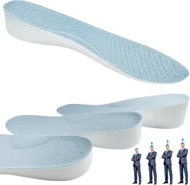 Brandone Height Increase Insoles 1,2,3 Inch for Men Woman Kids,Height Boosting Shoes,Mens Shoe Lifts for Woman,Shoe Wedges Inserts,Highpads 2.0,Rizzsoles,Heel Lifts (11.02''Lx1.6''UP) (1 Pair)