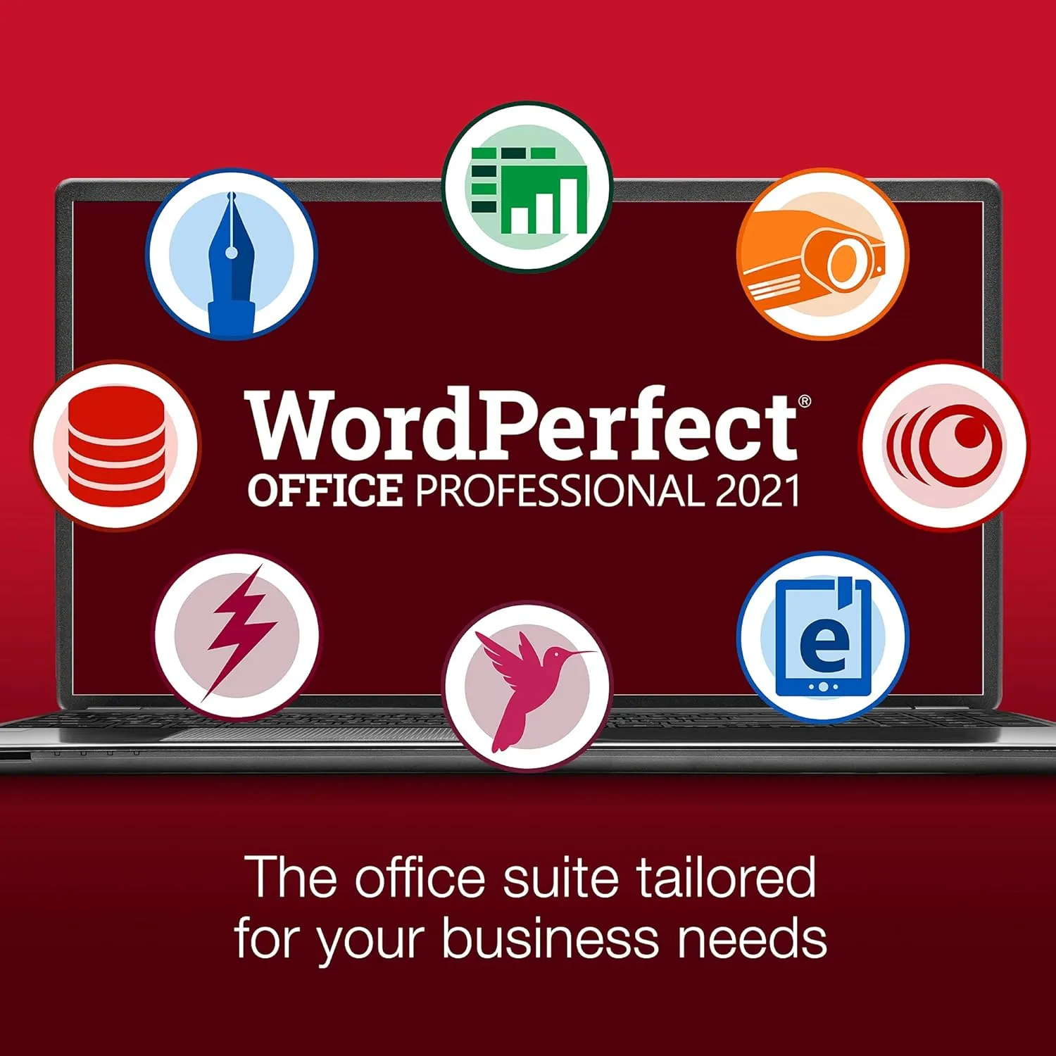 Corel WordPerfect Office Professional Upgrade 2021 | Office Suite of Word Processor, Spreadsheets, Presentation & Database Management Software [PC Download]