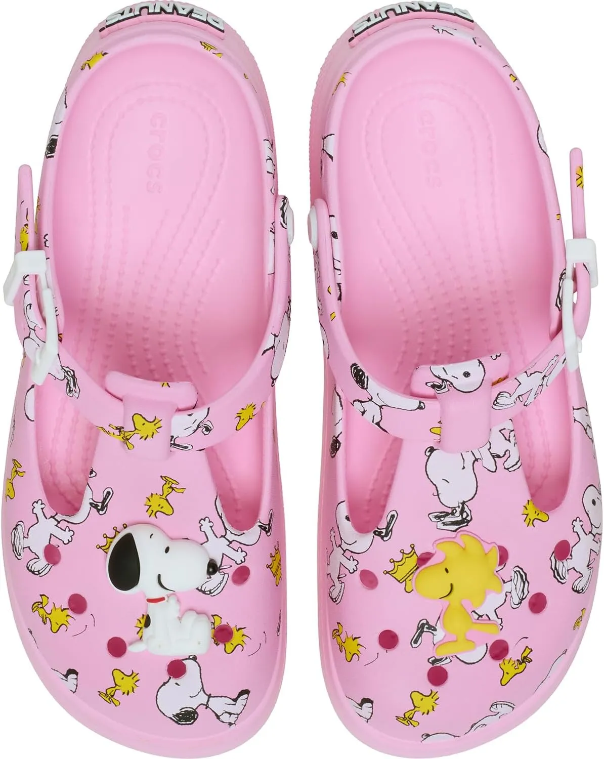 Crocs Unisex-Adult Classic Peanuts Snoopy Mary Jane Clogs