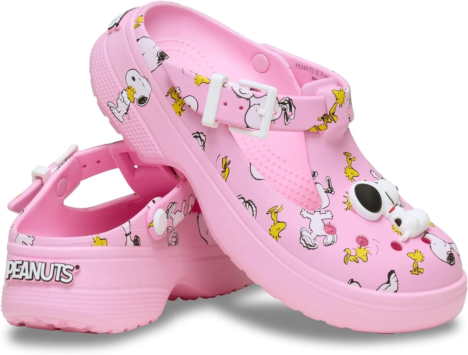 Crocs Unisex-Adult Classic Peanuts Snoopy Mary Jane Clogs