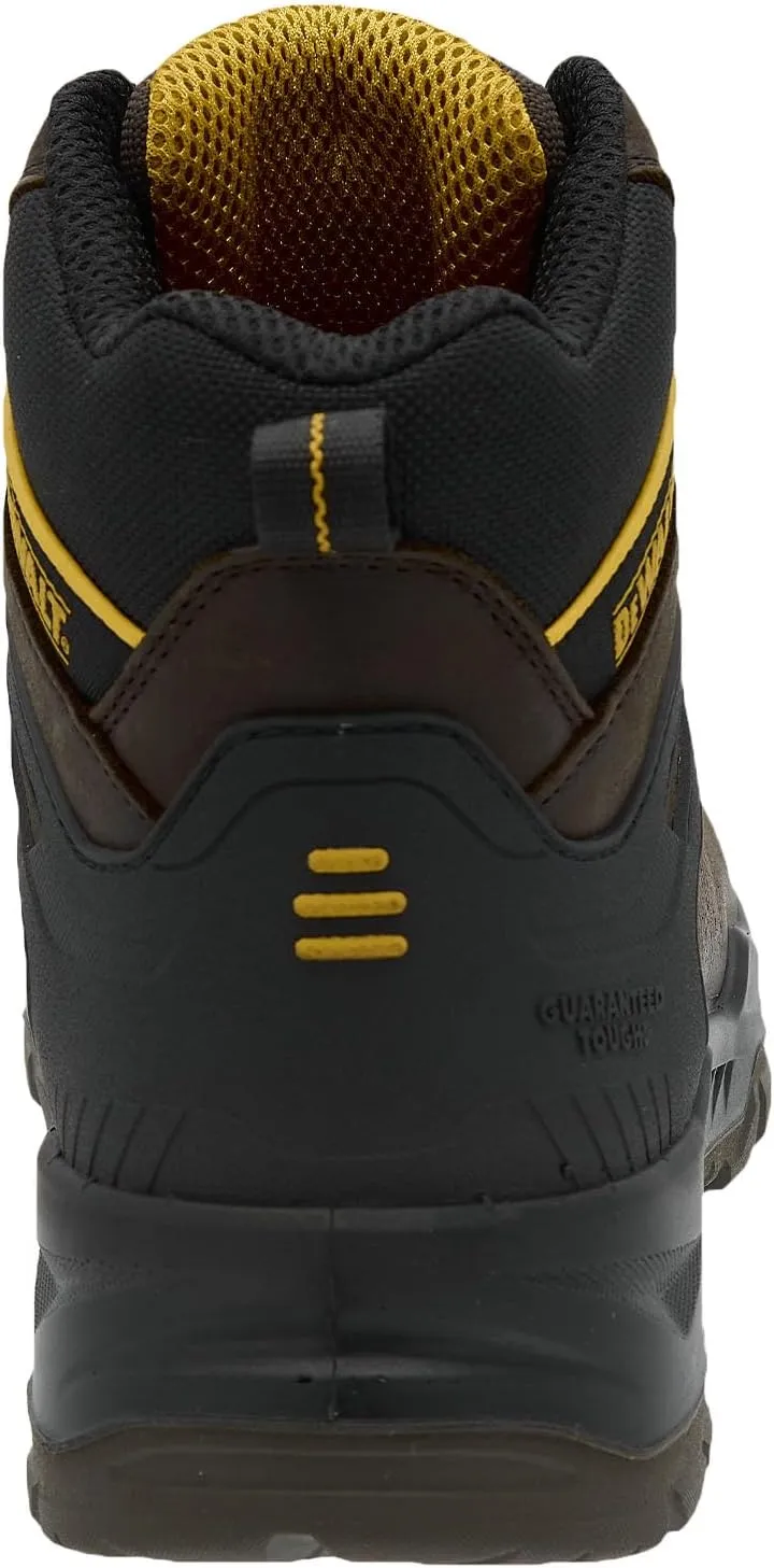 DEWALT Hayes Men's Waterproof, Leather, Steel Toe, Safety Work Boot