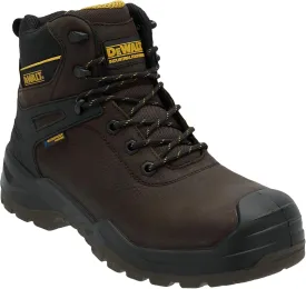 DEWALT Hayes Men's Waterproof, Leather, Steel Toe, Safety Work Boot