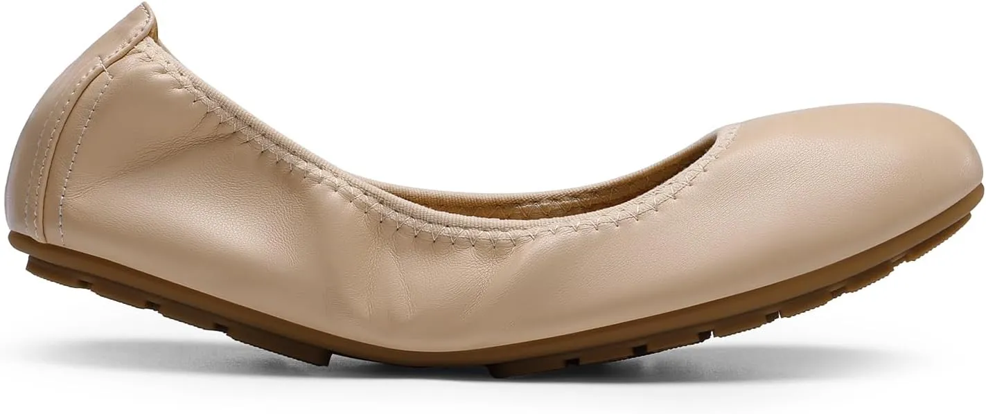 DREAM PAIRS Womens Ballet Flats Foldable Round Toe Dressy Comfortable Slip On Dress Shoes