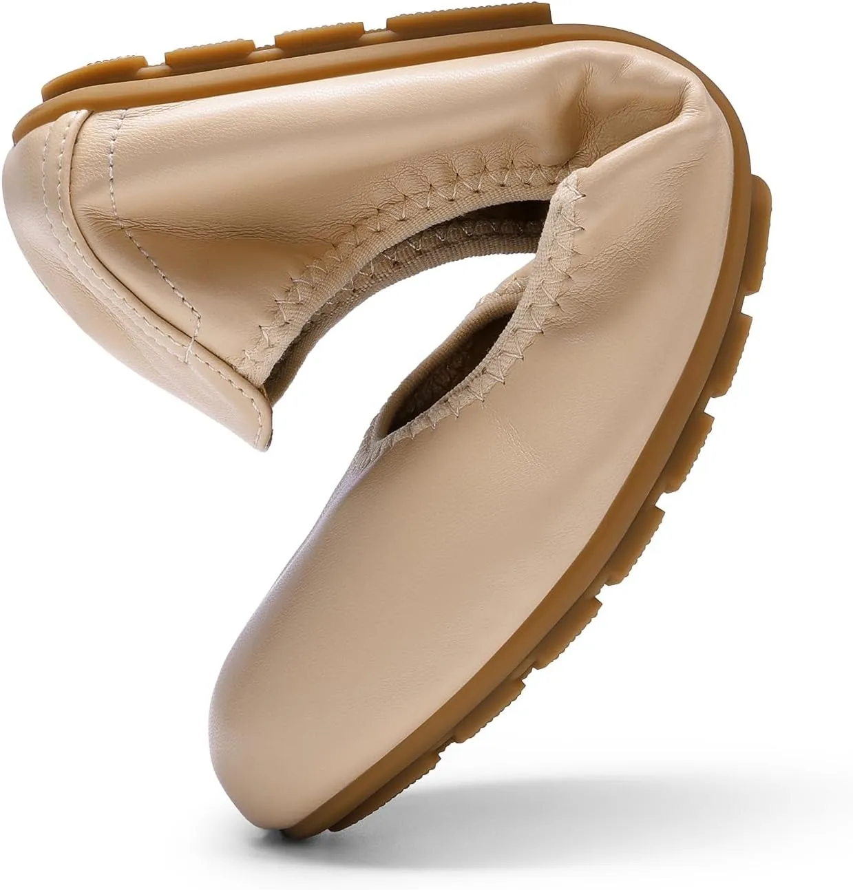 DREAM PAIRS Womens Ballet Flats Foldable Round Toe Dressy Comfortable Slip On Dress Shoes