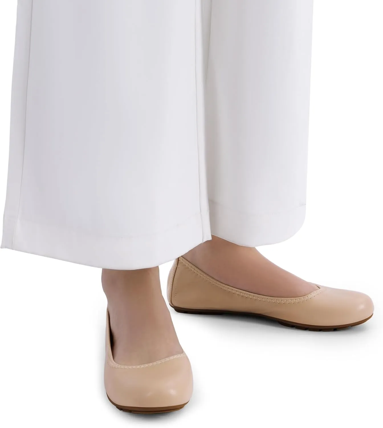 DREAM PAIRS Womens Ballet Flats Foldable Round Toe Dressy Comfortable Slip On Dress Shoes