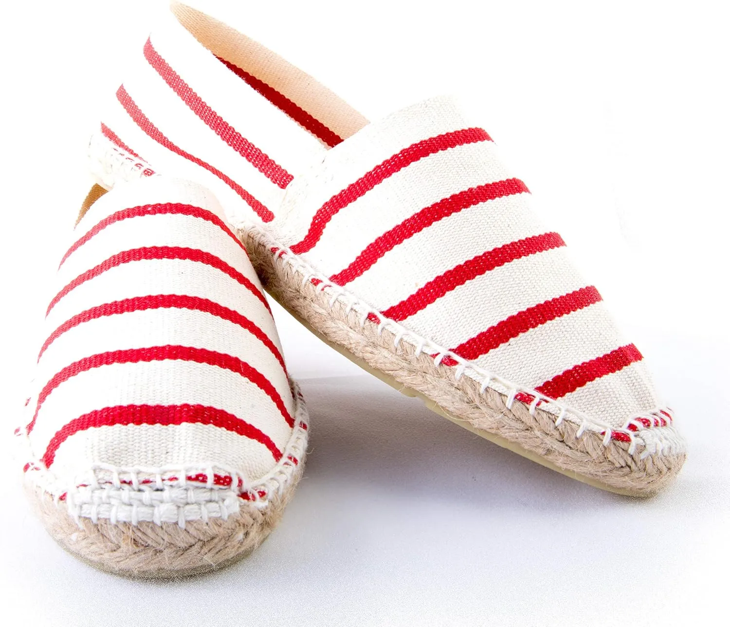 Espadrilles for Women - Canvas Slip on Shoes for Women, Chic Flats Handmade in France