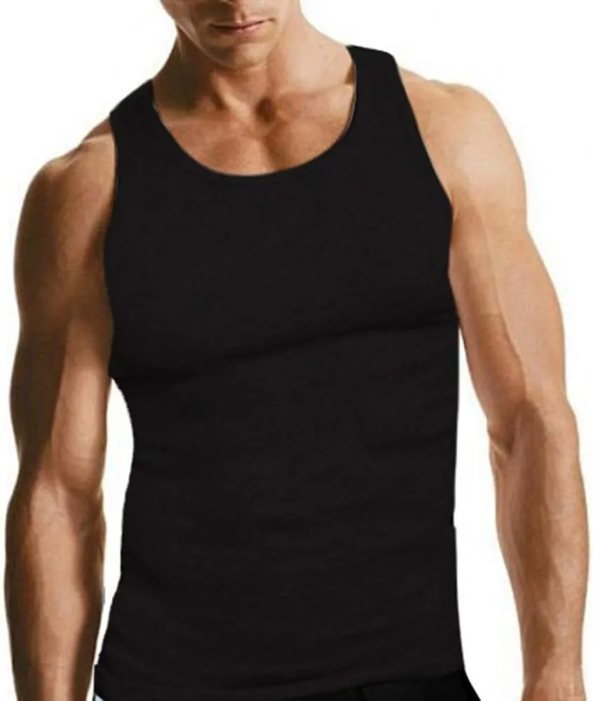 Falari 3 Pack Men's A-Shirt Tank Top Gym Workout Undershirt (Slim & Muscle Fit ONLY)