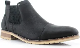 Ferro Aldo Sterling MFA606325 Mens Casual Chelsea Slip on Ankle Boots