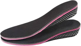 Healifty 1 Pair Booster Pad Elevator Height Increasing Shoe Inserts Height Adding Insoles Shoe Sole Running Insoles Comfortable Height Increase Insole and Women Breathable
