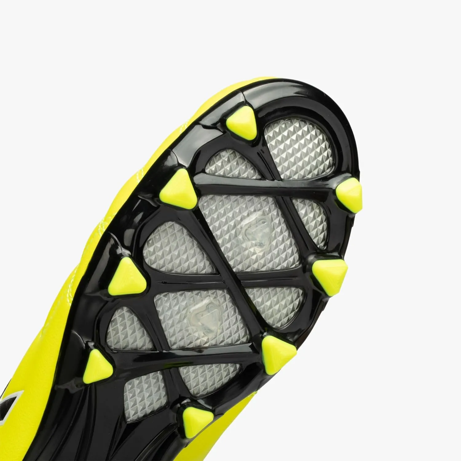 KELME K-Fighting Microfiber Leather Soccer Cleats, Firm/Artificial Ground Outdoor Shoes, for Men Women