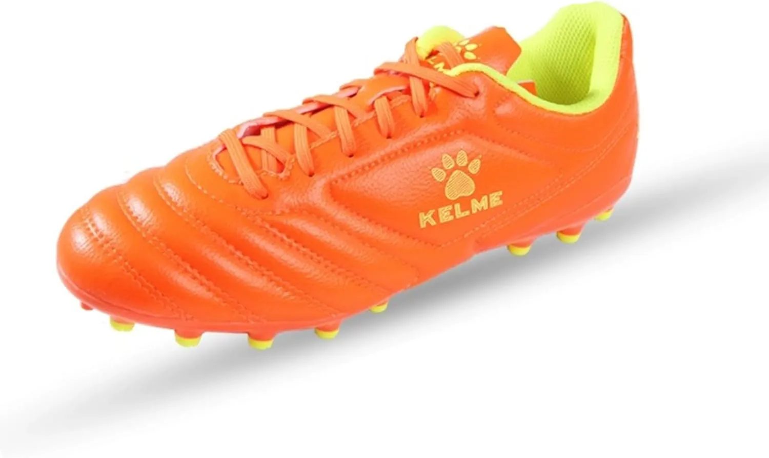 KELME K-Fighting Microfiber Leather Soccer Cleats, Firm/Artificial Ground Outdoor Shoes, for Men Women