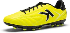 KELME K-Fighting Microfiber Leather Soccer Cleats, Firm/Artificial Ground Outdoor Shoes, for Men Women