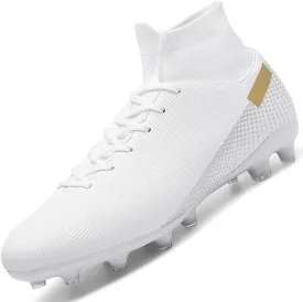 Kids Soccer Cleats Boys Girls Football Shoes Athletic Anti-Slip Outdoor/Indoor Sports Shoes