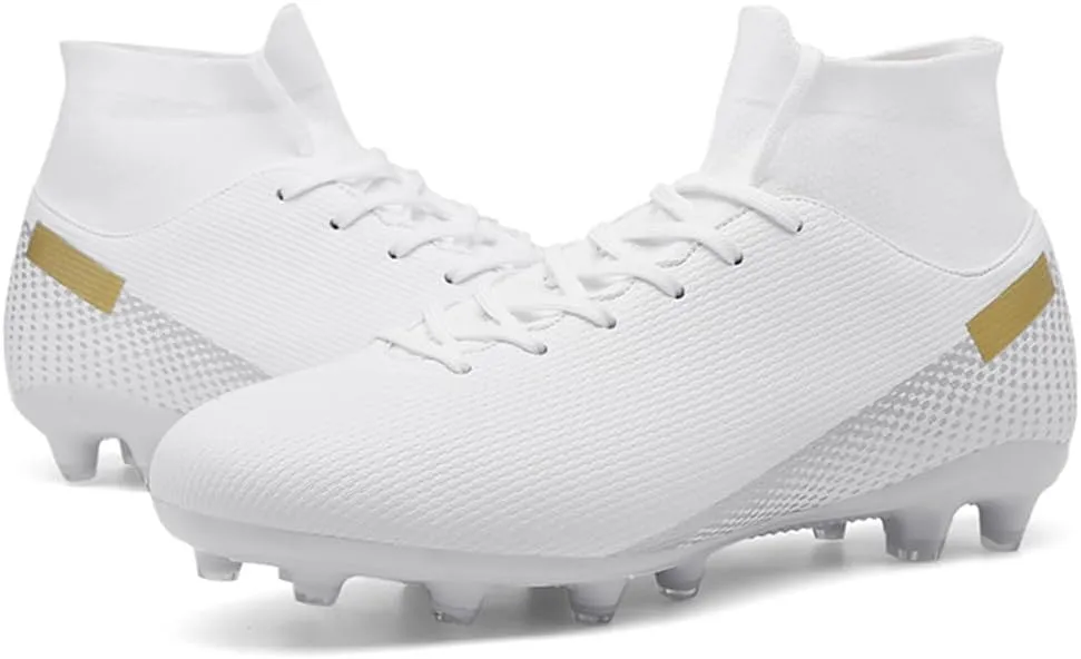 Kids Soccer Cleats Boys Girls Football Shoes Athletic Anti-Slip Outdoor/Indoor Sports Shoes