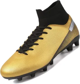 Kids Soccer Cleats Boys Girls Football Shoes Athletic Anti-Slip Outdoor/Indoor Sports Shoes