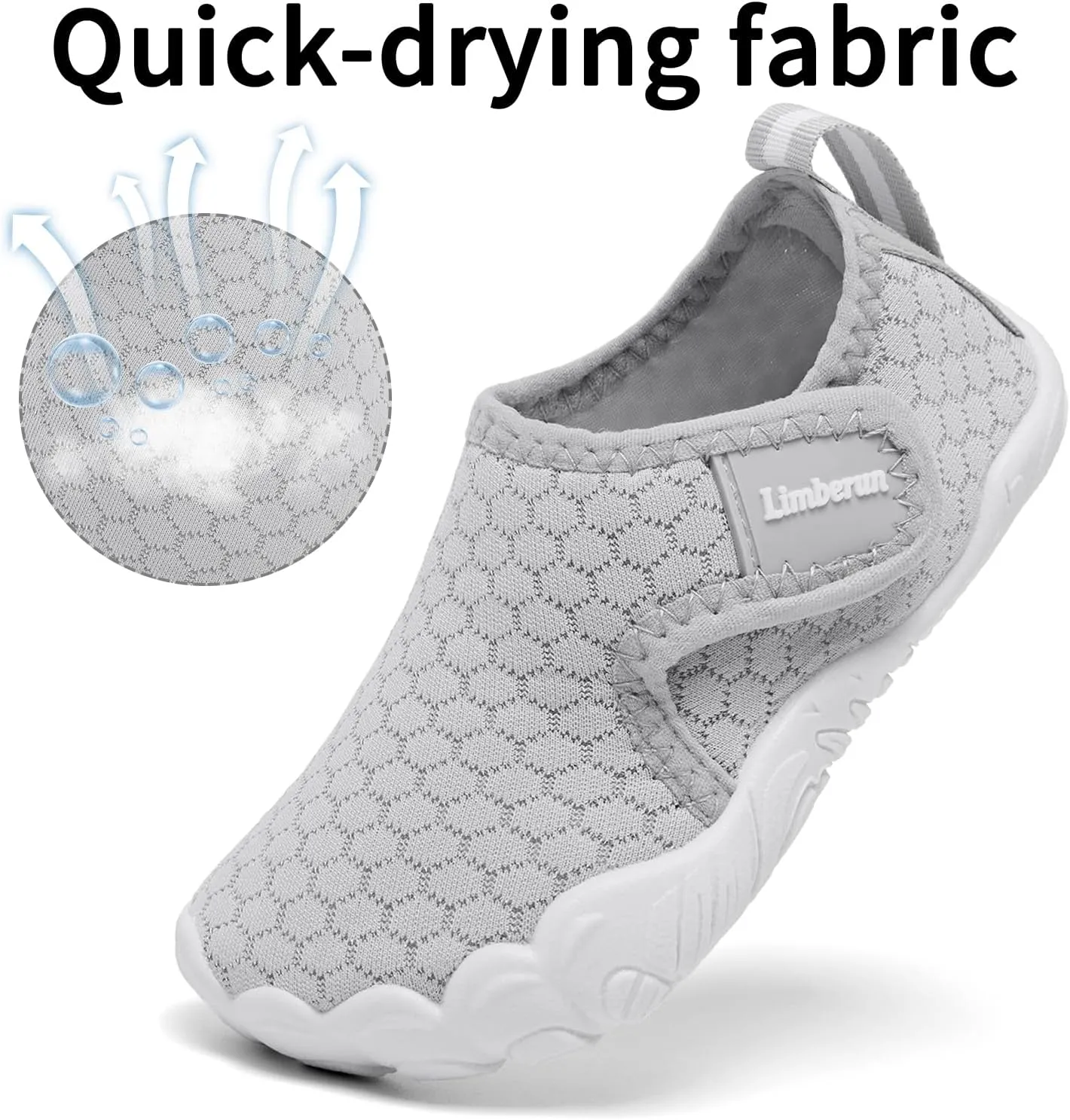 Limberun Toddler Water Shoes for Girls & Boys - Swimming & Beach Shoes