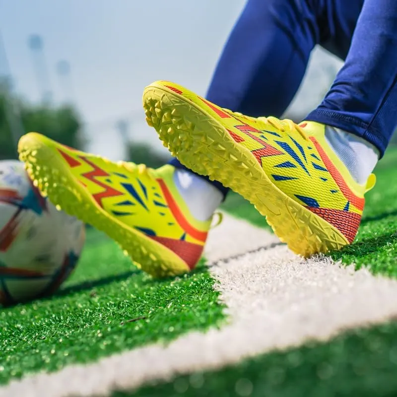 Mens Soccer Cleats Womens Football Cleats Youth Soccer Shoes for Big Boys