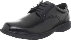 Nunn Bush Men's Baker Street Plain Toe Oxford Lace Up with Kore Slip Resistant Comfort Technology