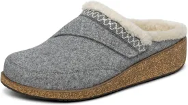 Orthofeet Women's Orthopedic Slippers for Plantar Fasciitis Relief Clara