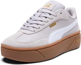 PUMA Women's Club II Era Platform Shoes, Green Moon-Lilac Frost, 11
