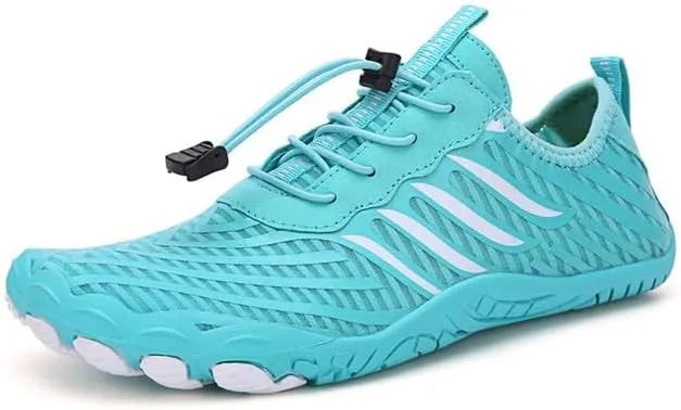 Recyphi Mens Minimalist Barefoot Beach Shoes Athletic Hiking Shoes for Swimming Water Yoga Surf Outdoor Sports