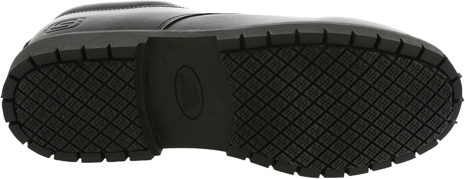 Skechers Men's Work Cottonwood Cantix Leather Slip Resistant Shoe Food Service