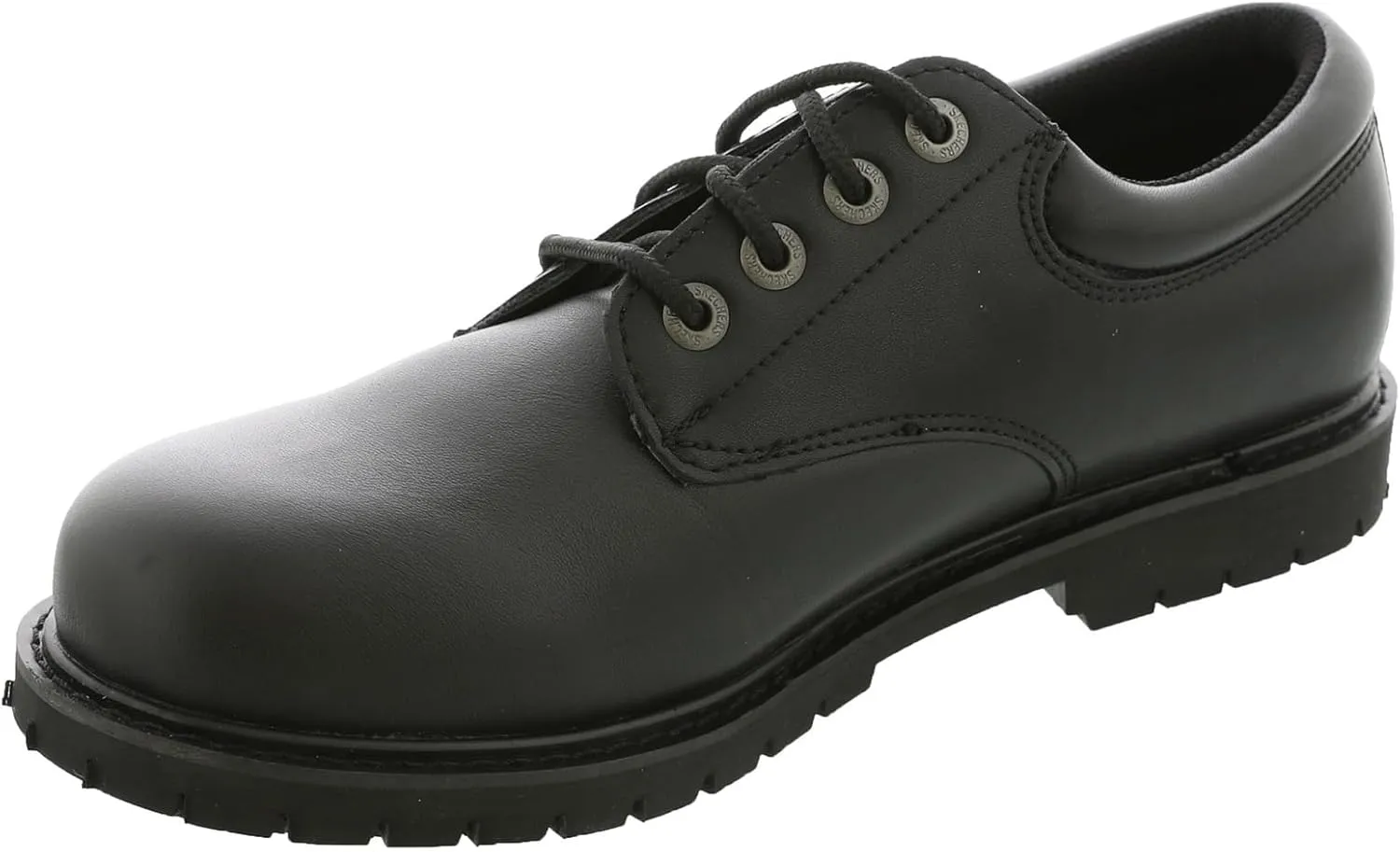 Skechers Men's Work Cottonwood Cantix Leather Slip Resistant Shoe Food Service