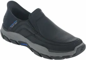 Skechers USA Men's Respected-Elgin 204810 Moc Toe Leather Slip-Ins