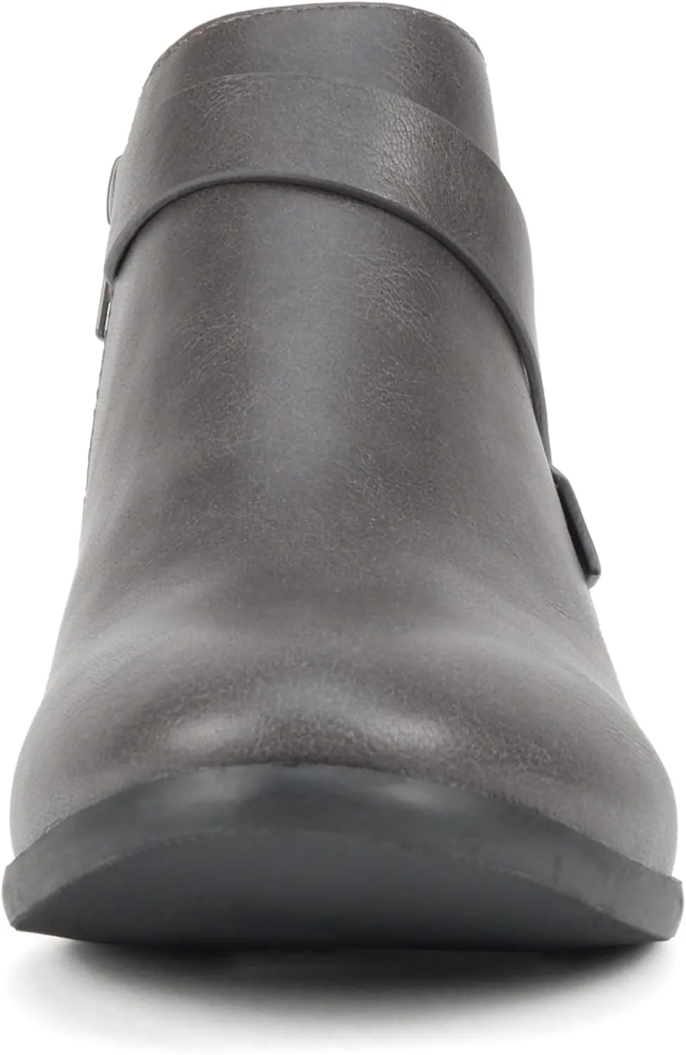 Soda SWEETEN Women's Fashion Closed Toe Multi Strap Ankle Bootie Block Heel (Wide Fit Available)