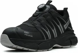 Steel Toe Shoes for Men Women, Comfortable Breathable Safety Sneakers, Lightweight Wide Work Shoes with Durable Soft Sole