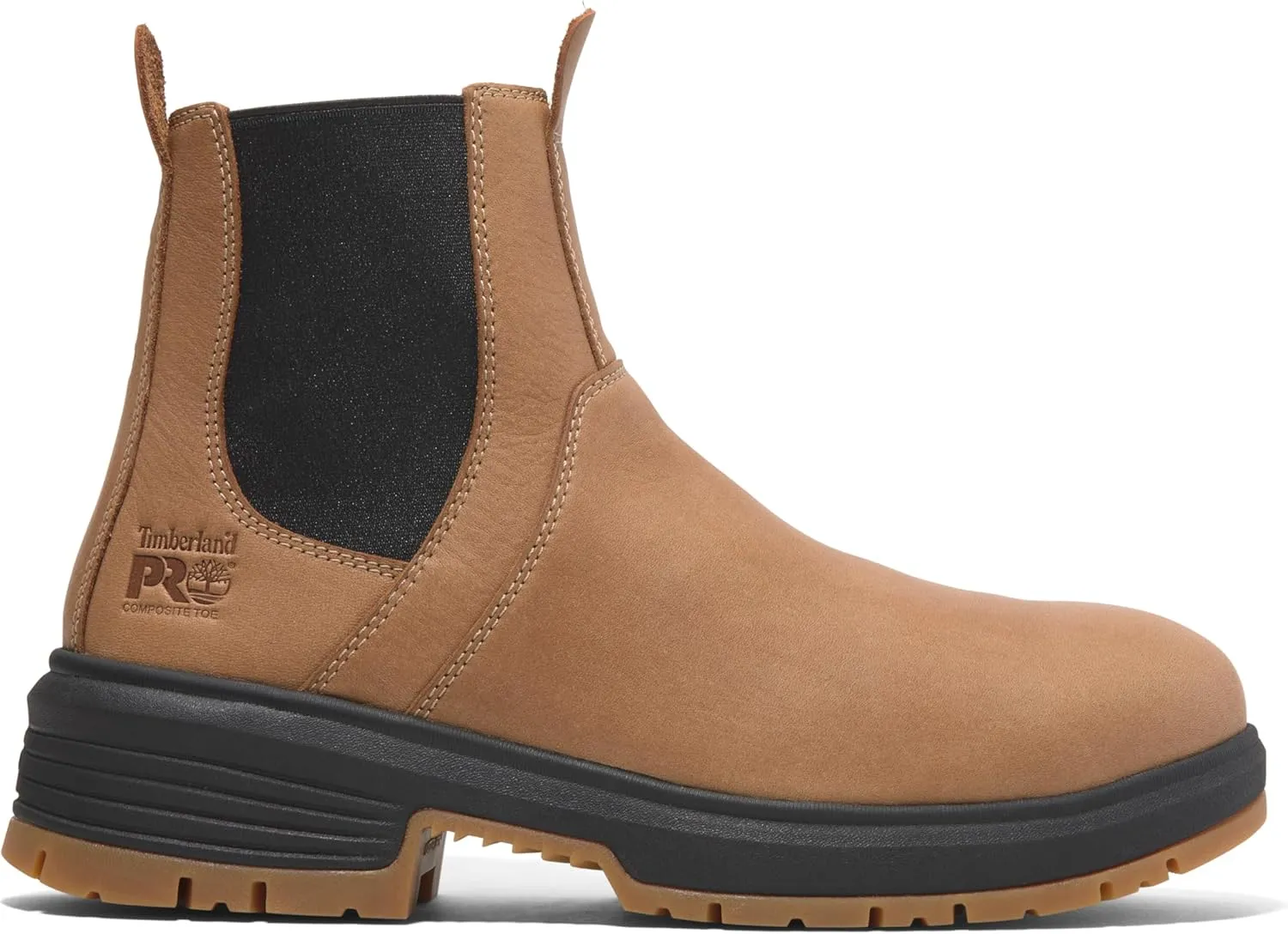 Timberland PRO Women's Birchline Chelsea Composite Safety Toe Industrial Work Boot