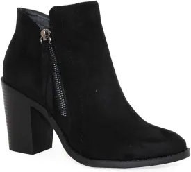 TRENDSUP Women's Fashion Side Zipper Booties