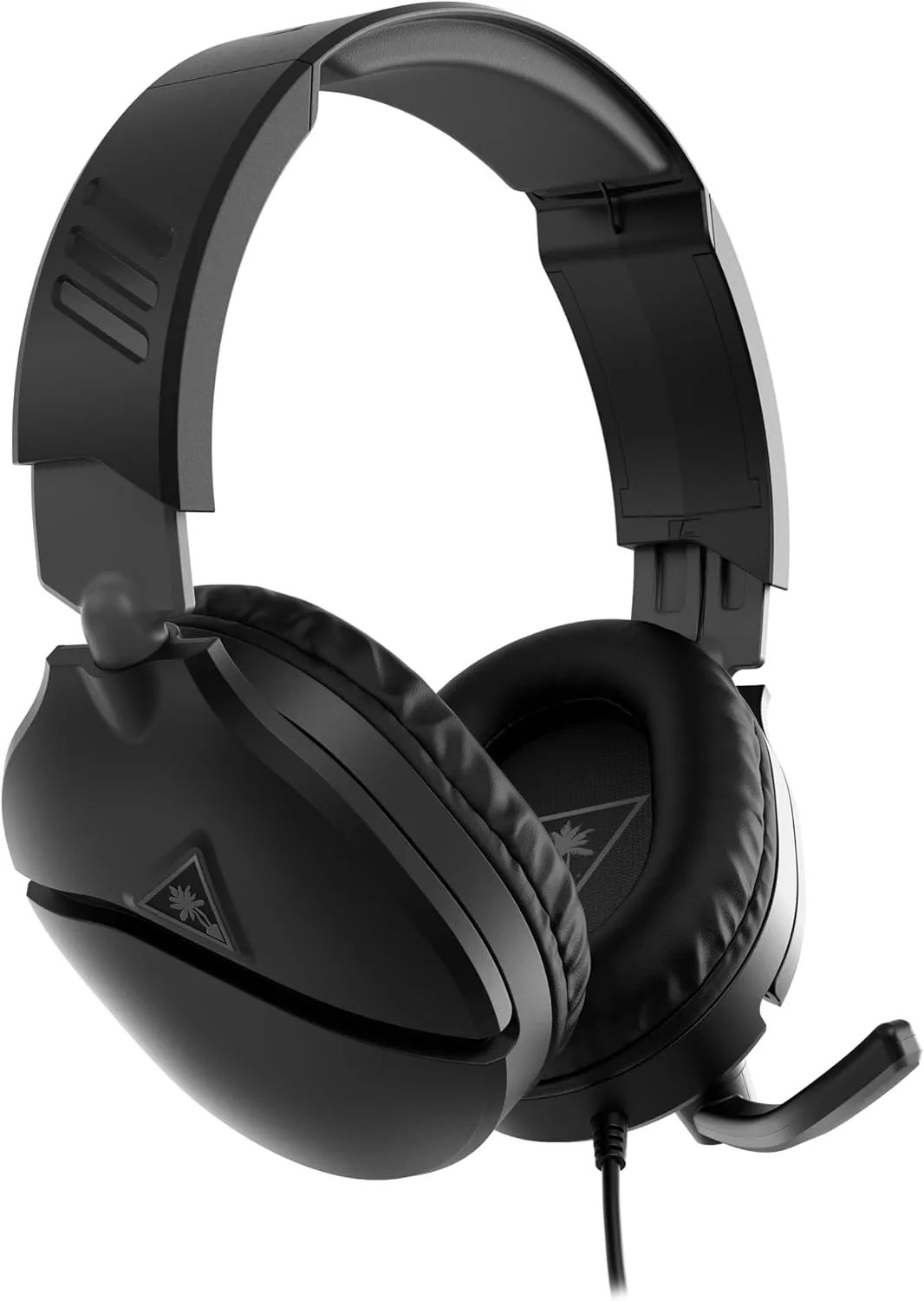 Turtle Beach Recon 70 Multiplatform Gaming Headset for PS5, PS4, Xbox Series X|S, Xbox One, PC & Mobile w/ 3.5mm Wired Connection - Flip-to-Mute Mic, 40mm Speakers, Lightweight Design, Black