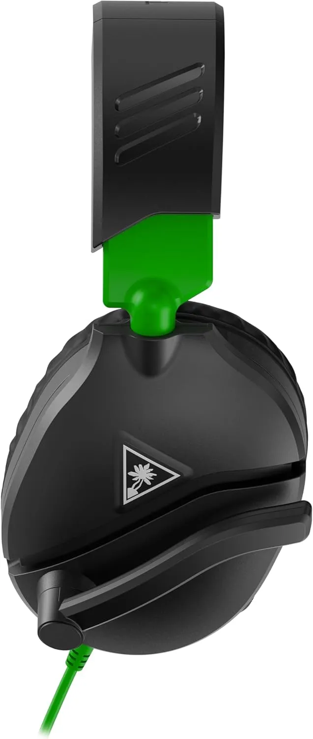 Turtle Beach Recon 70 Multiplatform Gaming Headset for Xbox Series X|S, Xbox One, PS5, PS4, PC & Mobile w/ 3.5mm Wired Connection - Flip-to-Mute Mic, 40mm Speakers, Lightweight Design, Black