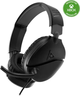 Turtle Beach Recon 70 Multiplatform Gaming Headset for Xbox Series X|S, Xbox One, PS5, PS4, PC & Mobile w/ 3.5mm Wired Connection - Flip-to-Mute Mic, 40mm Speakers, Lightweight Design, Black