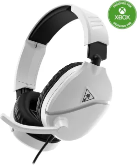 Turtle Beach Recon 70 Multiplatform Gaming Headset for Xbox Series X|S, Xbox One, PS5, PS4, PC & Mobile w/ 3.5mm Wired Connection - Flip-to-Mute Mic, 40mm Speakers, Lightweight Design, White