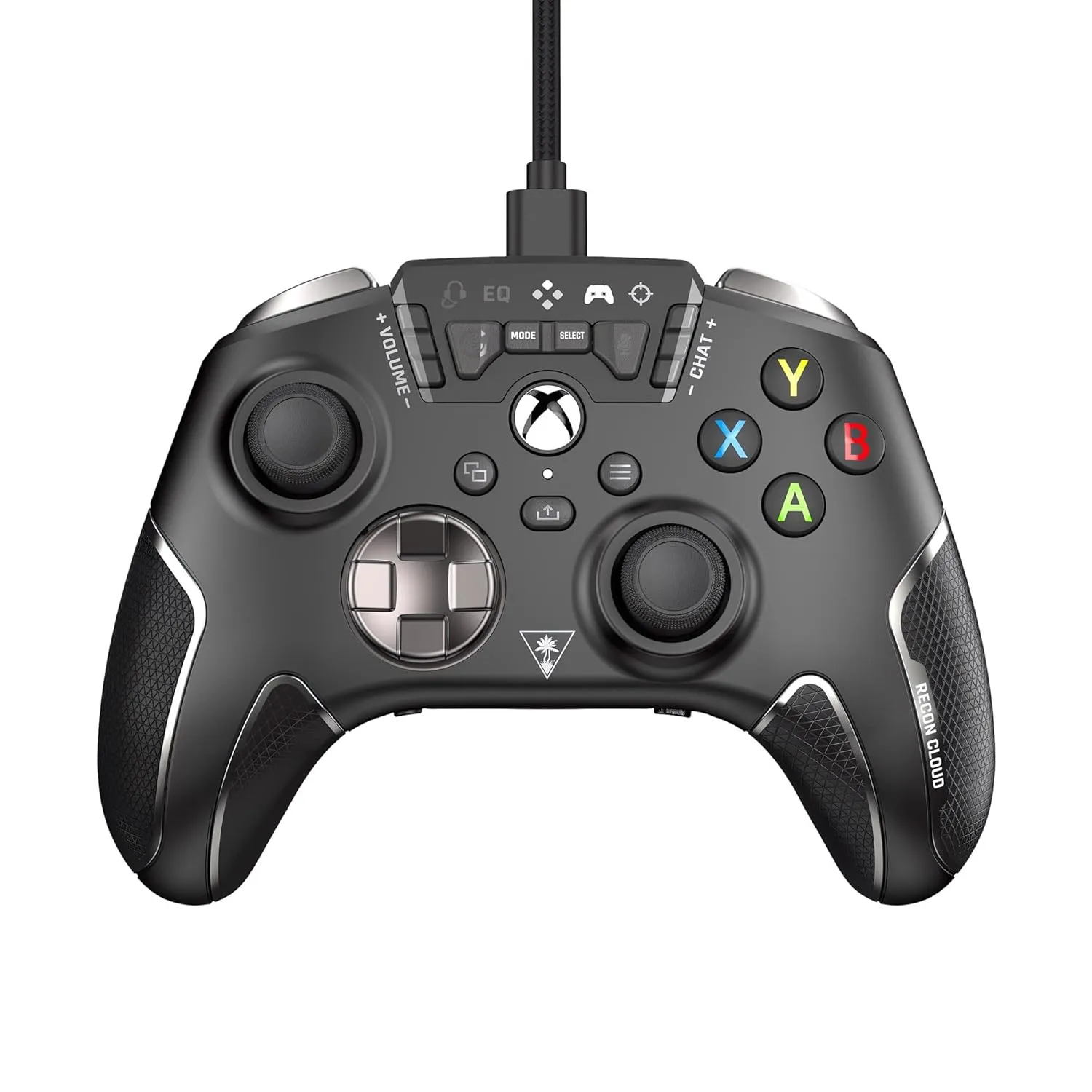 Turtle Beach Recon Cloud Wired Game Controller with Bluetooth for Xbox Series X|S, Xbox One, Windows, Android Mobile Devices  Remappable Buttons, Audio Enhancements, Superhuman Hearing  Black