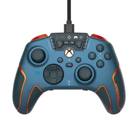 Turtle Beach Recon Cloud Wired Game Controller with Bluetooth for Xbox Series X|S, Xbox One, Windows, Android Mobile Devices  Remappable Buttons, Audio Enhancements, Superhuman Hearing  Blue Magma