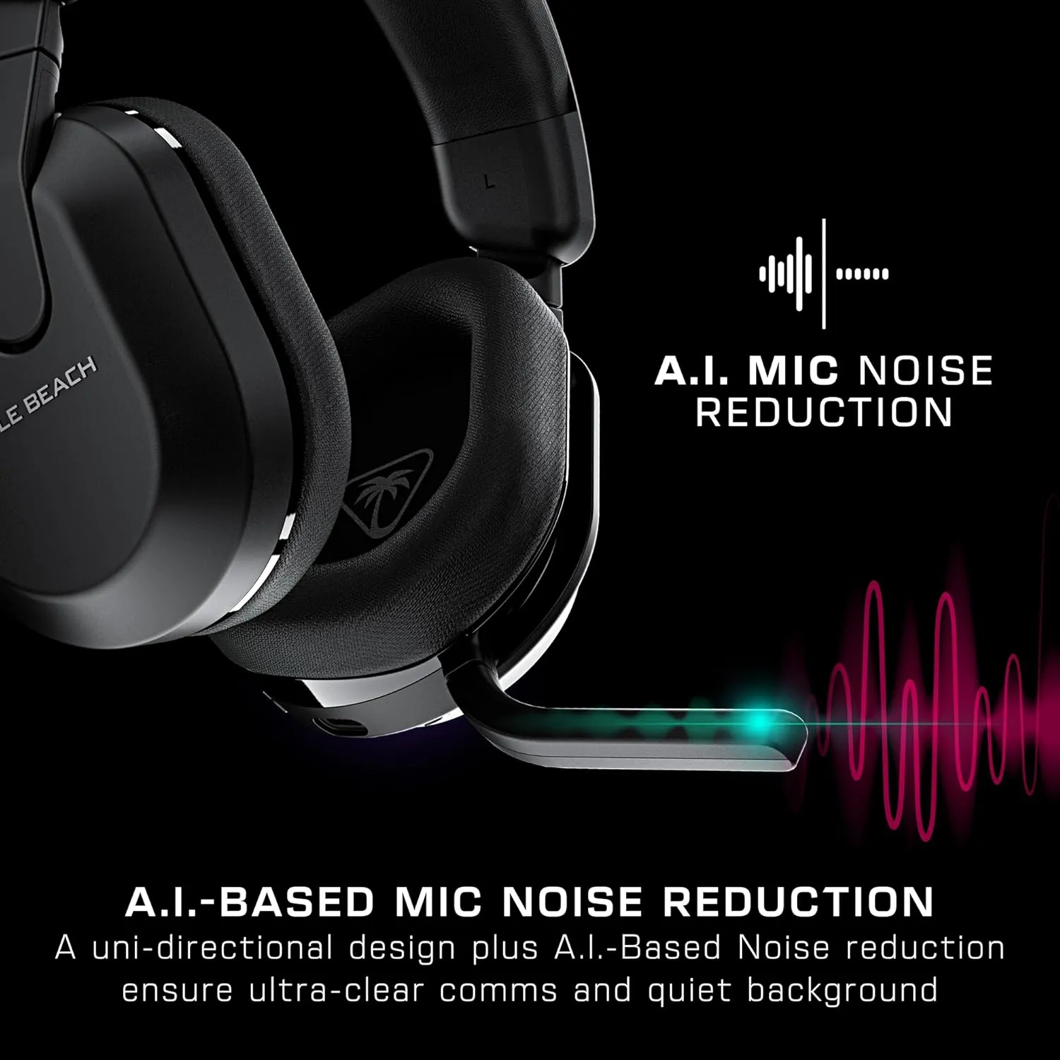 Turtle Beach Stealth 600 Wireless Multiplatform Amplified Gaming Headset for Xbox Series X|S, Xbox One, PC, PS5, PS4, & Mobile  Bluetooth, 80-Hr Battery, Noise-Cancelling Mic  Black