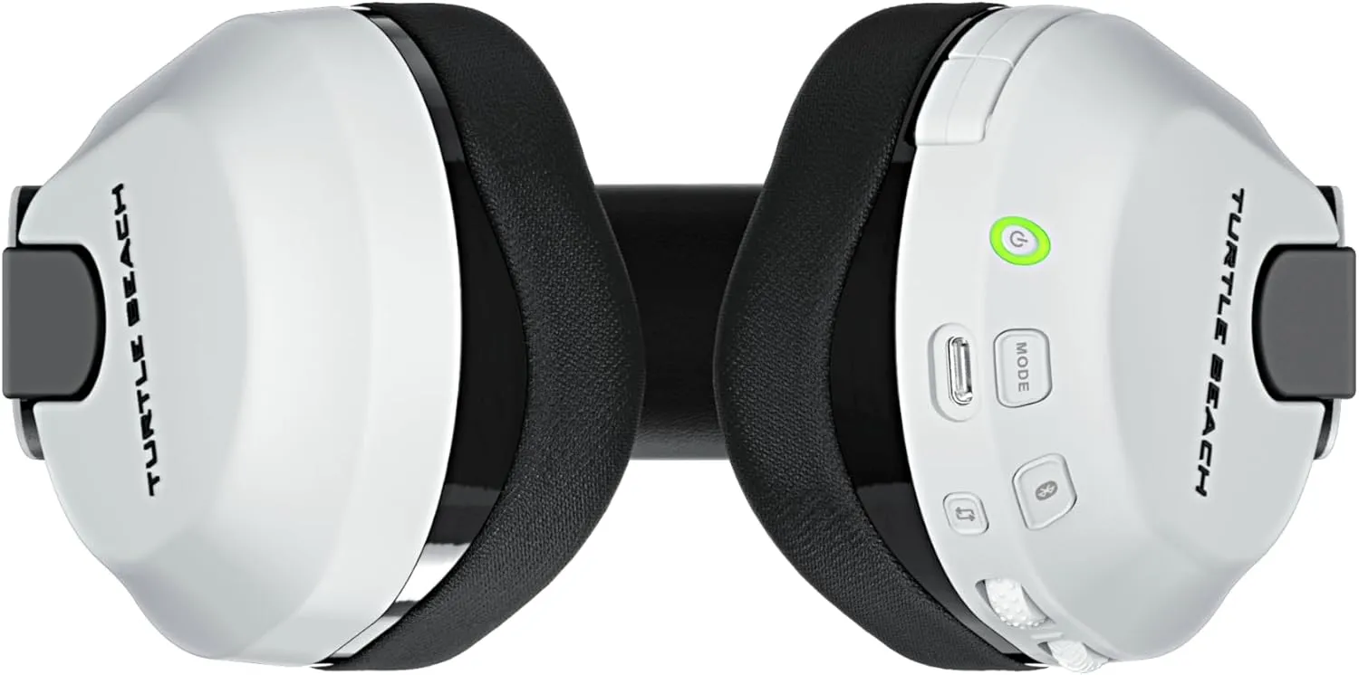 Turtle Beach Stealth 600 Wireless Multiplatform Amplified Gaming Headset for Xbox Series X|S, Xbox One, PC, PS5, PS4, & Mobile  Bluetooth, 80-Hr Battery, Noise-Cancelling Mic  White