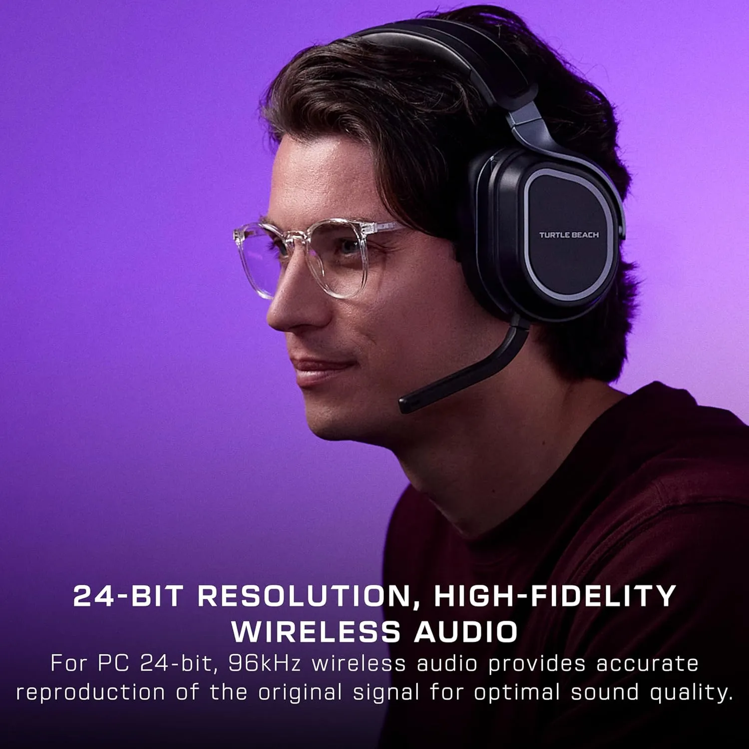 Turtle Beach Stealth 700 Gen 3 Wireless Multiplatform Amplified Gaming Headset for PC, PS5, PS4, Mobile  24-bit Audio, 60mm Drivers, High-Bandwidth Microphone, Bluetooth, 80-Hr Battery  Black