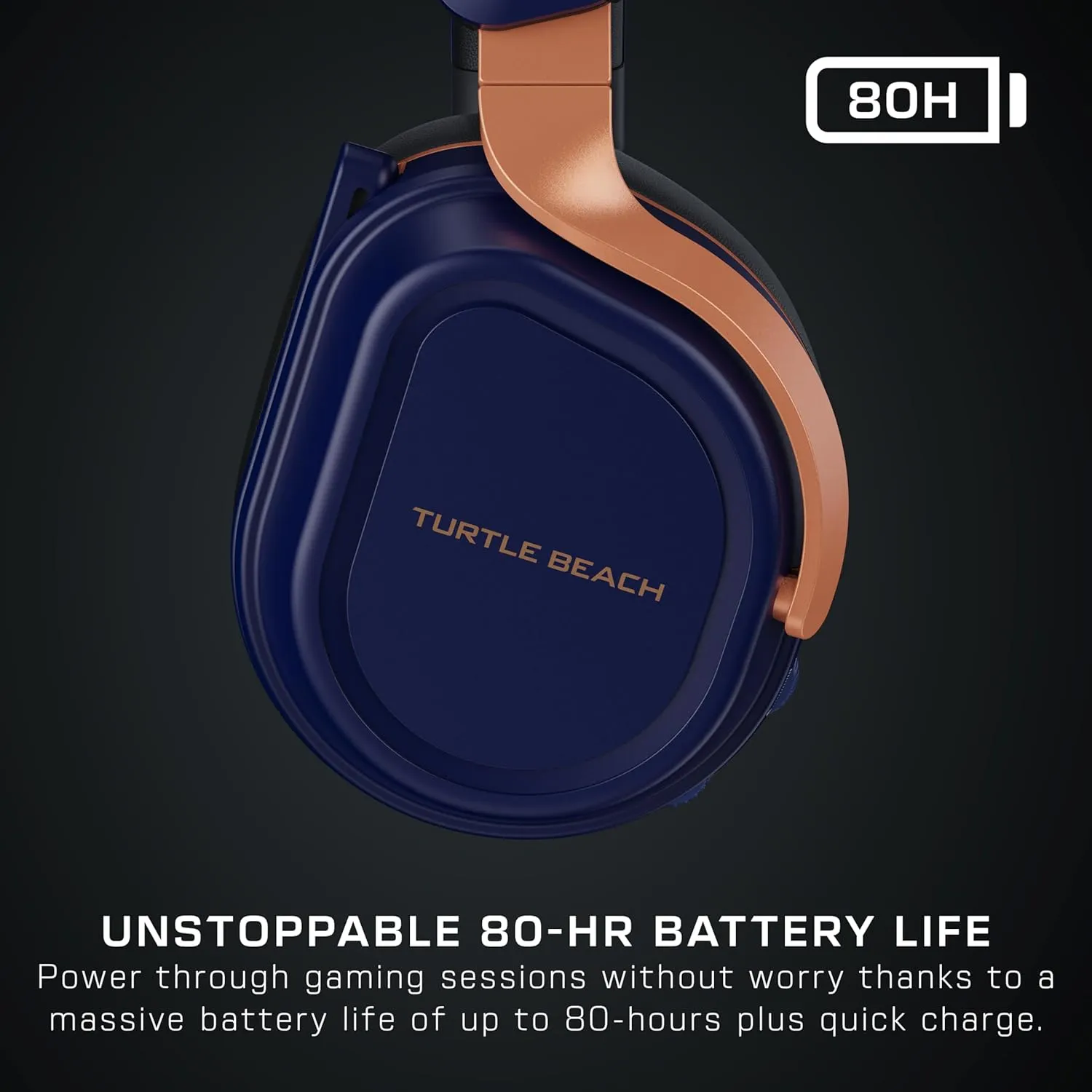 Turtle Beach Stealth 700 Gen 3 Wireless Multiplatform Amplified Gaming Headset for Xbox Series X|S, Xbox One, PC, PS5, Mobile  60mm Drivers, AI Noise-Cancelling Mic, Bluetooth, 80-Hr Battery  Cobalt