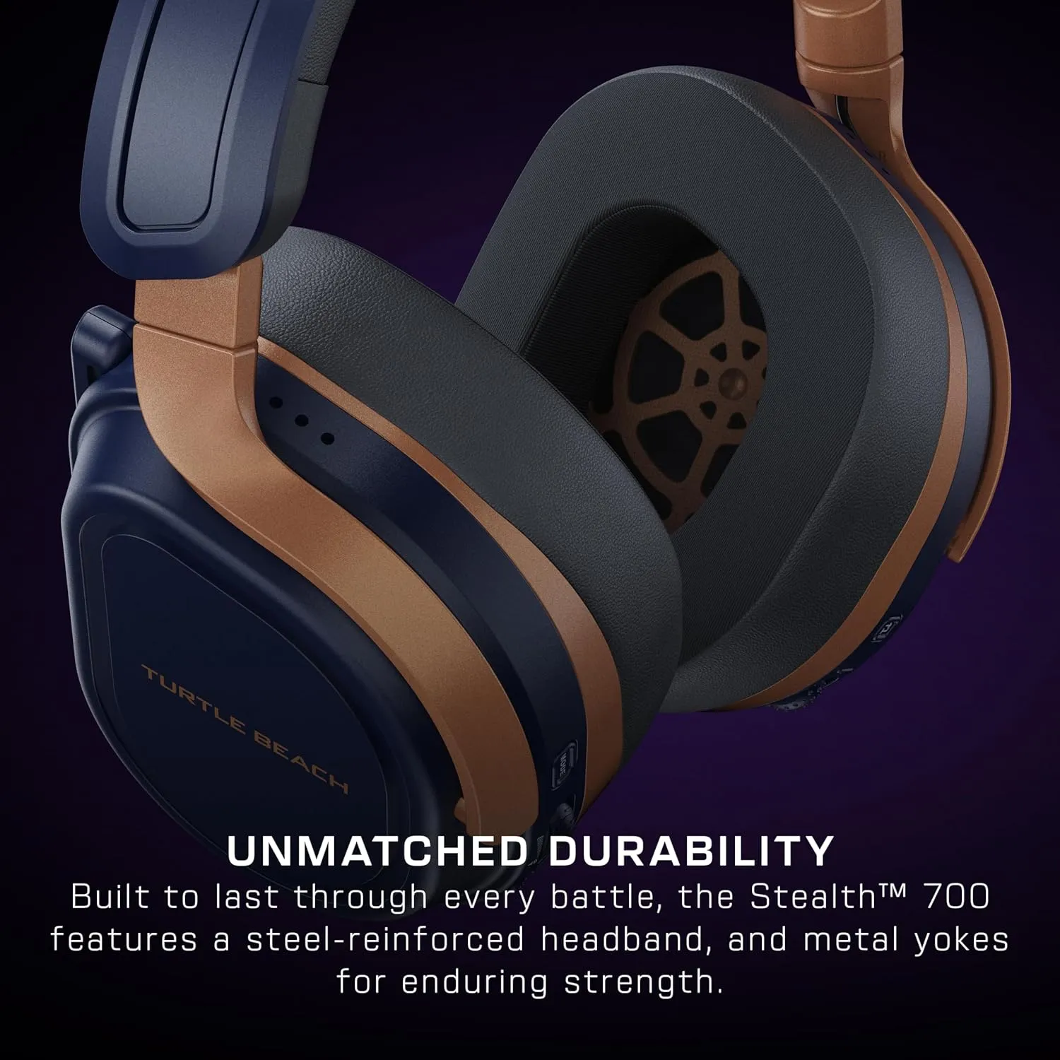 Turtle Beach Stealth 700 Gen 3 Wireless Multiplatform Amplified Gaming Headset for Xbox Series X|S, Xbox One, PC, PS5, Mobile  60mm Drivers, AI Noise-Cancelling Mic, Bluetooth, 80-Hr Battery  Cobalt
