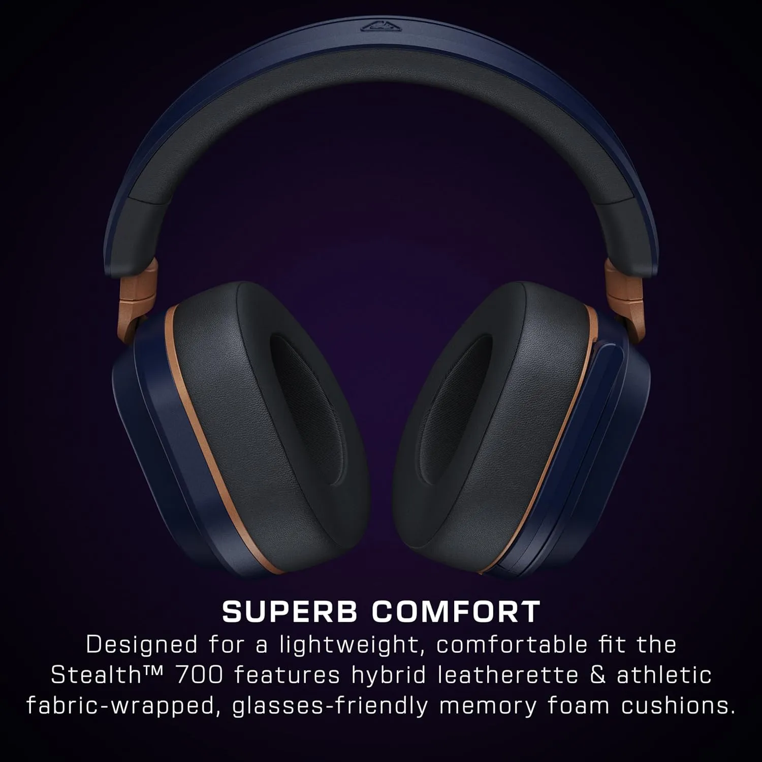 Turtle Beach Stealth 700 Gen 3 Wireless Multiplatform Amplified Gaming Headset for Xbox Series X|S, Xbox One, PC, PS5, Mobile  60mm Drivers, AI Noise-Cancelling Mic, Bluetooth, 80-Hr Battery  Cobalt