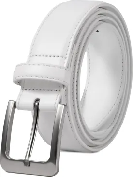 VATAN Men's Genuine Leather Dress Belts, Handmade Classic Every Day Leather Jeans Belt for Men Work Business Casual